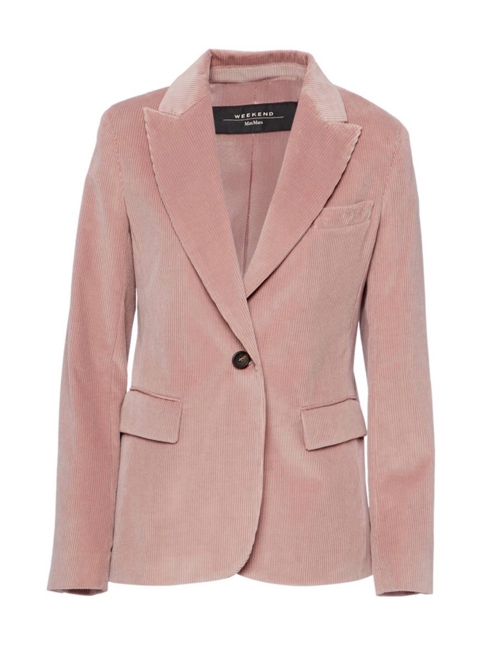 Weekend Max Mara Elia Dusty Rose Corduroy Blazer